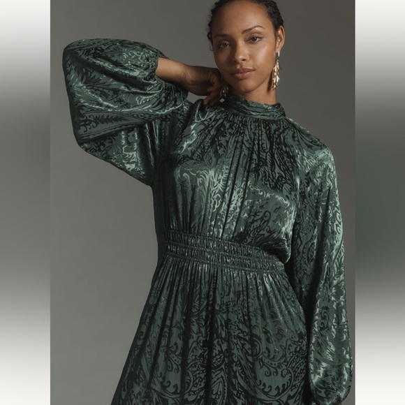 Anthropologie Somerset Maxi Mock Neck Edition size 2x - Picture 8 of 8